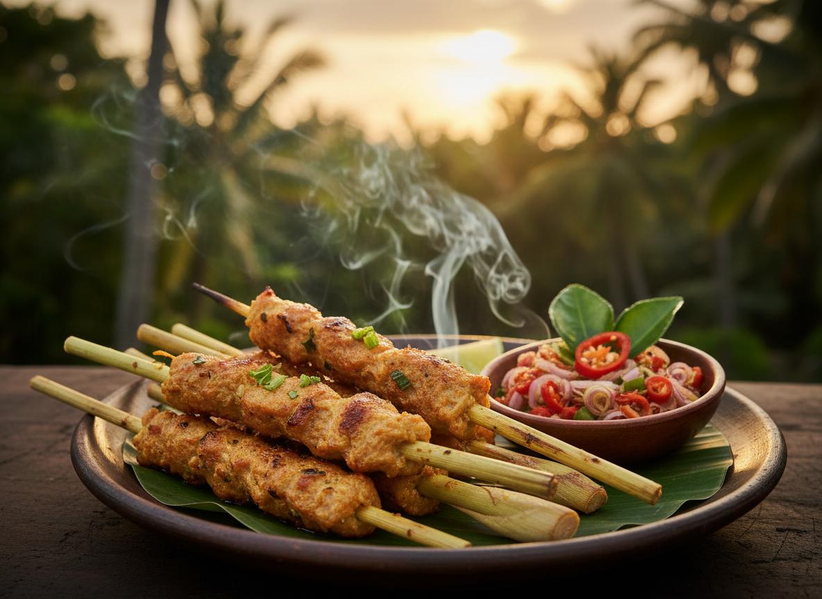 Sate lilit - balilainen kalavarras
