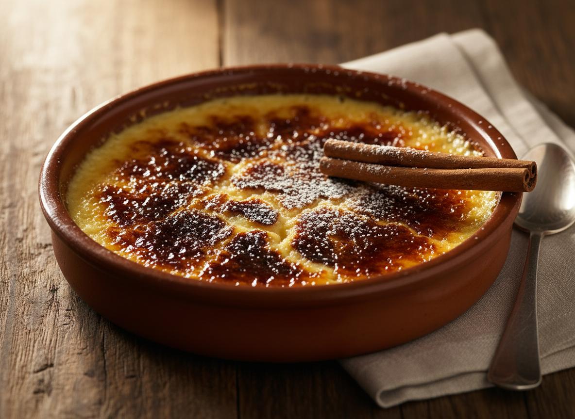 Crema catalana - katalonialainen kermavanukas