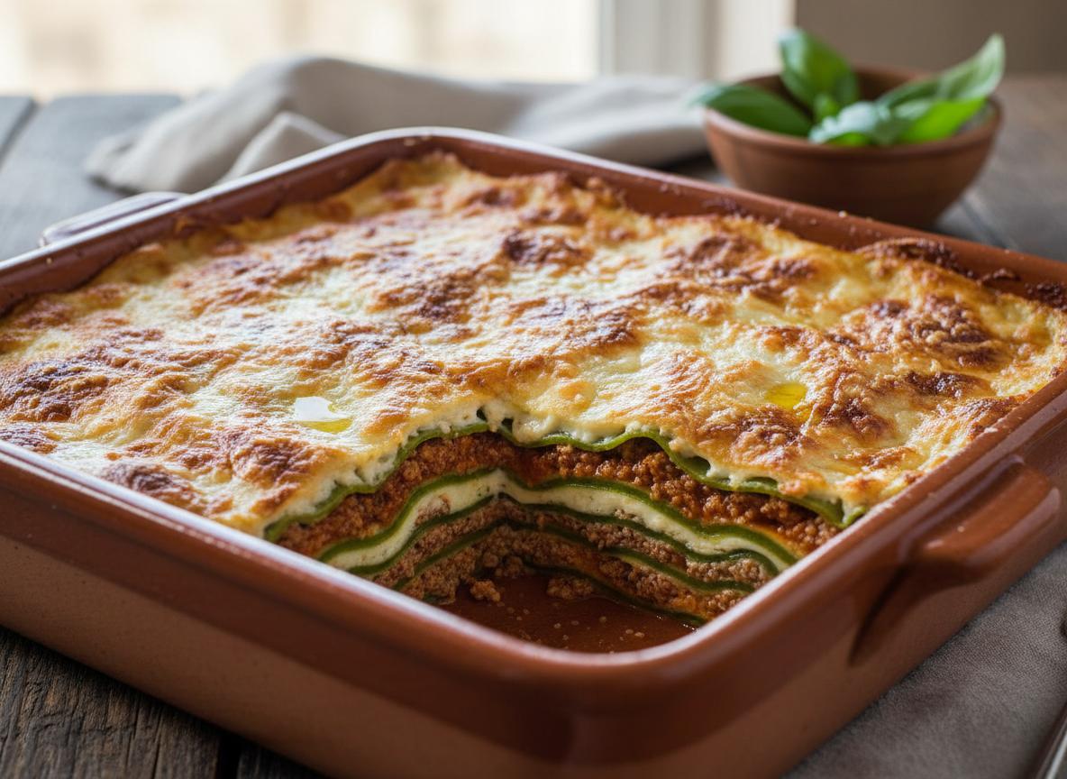 Lasagne verdi - vihreä lasagne