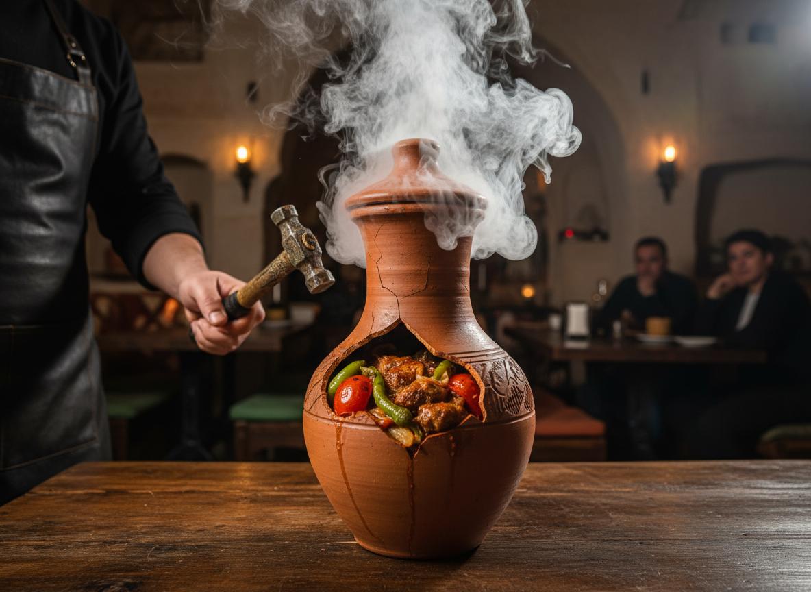 Pottery kebab - saviastian kebab