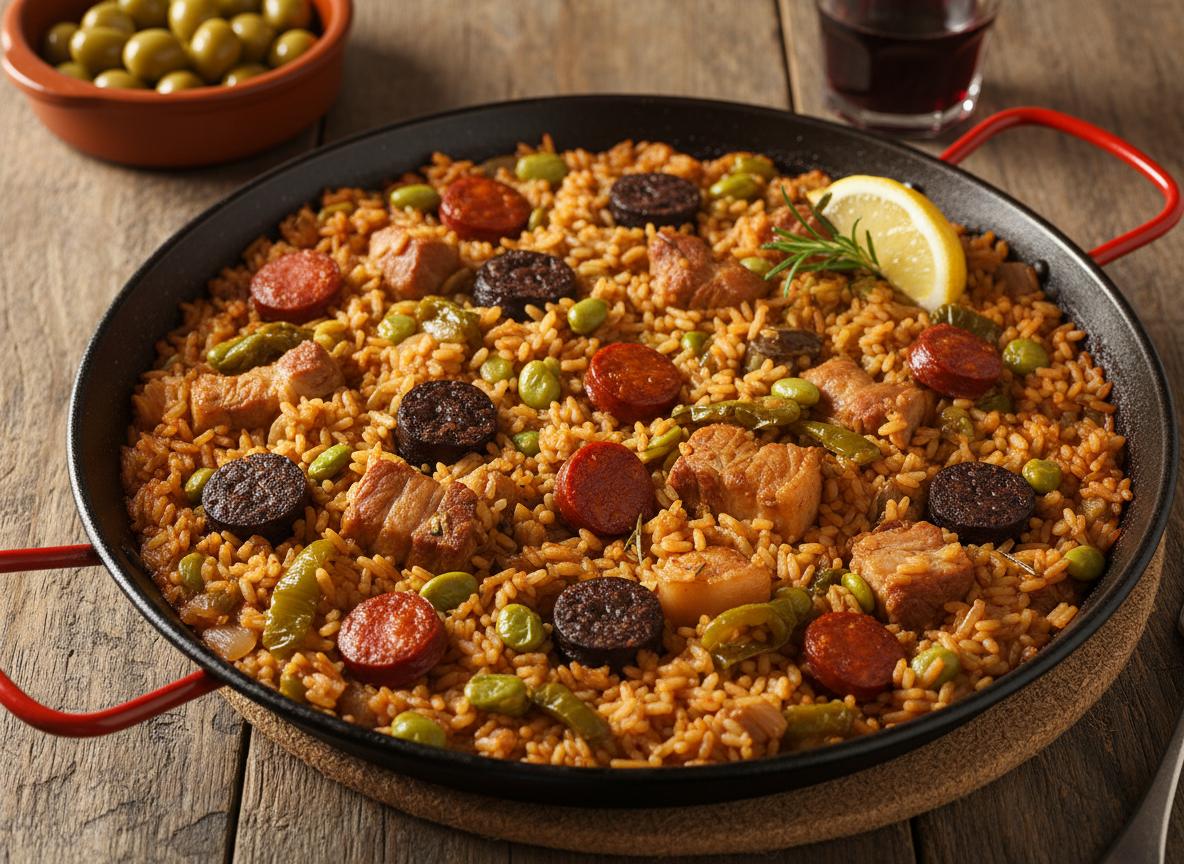 Arroz de matanzas - ibizalainen riisipata