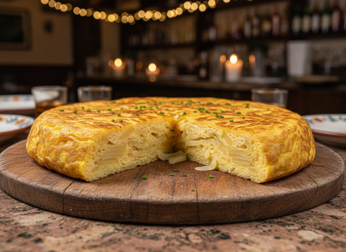 Tortilla española - peruna-munakas