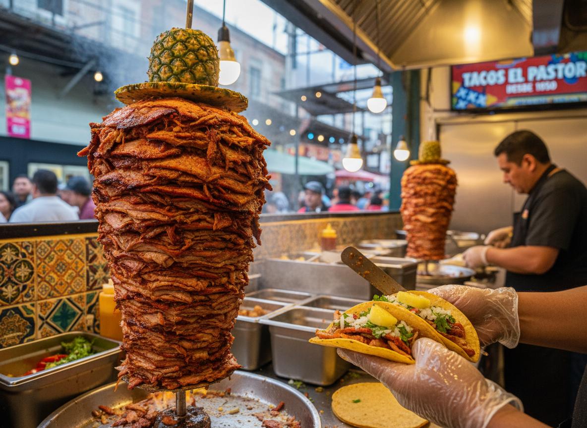 Tacos al pastor - lihatacot ananaksella