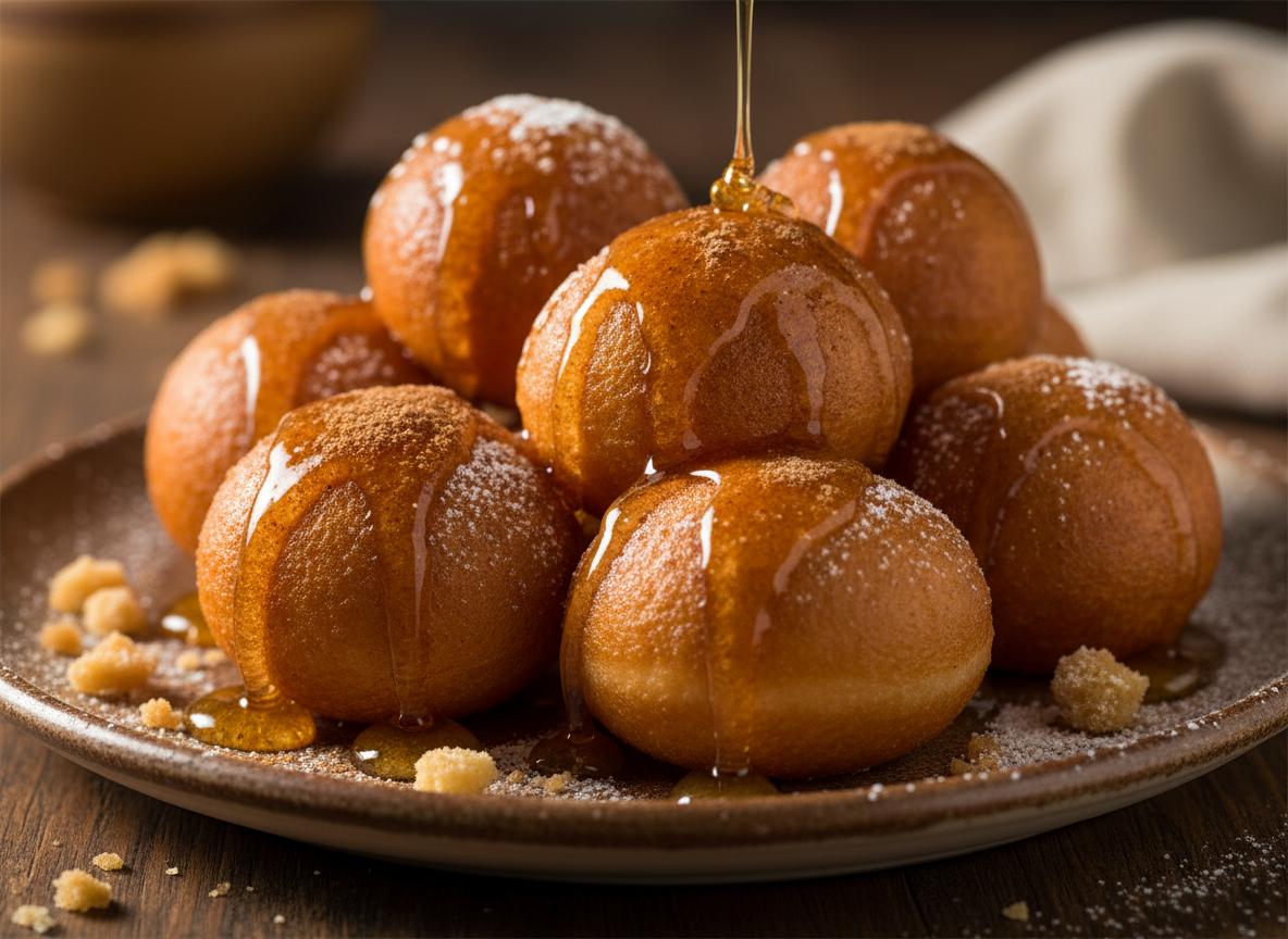 Loukoumades - hunajamunkit