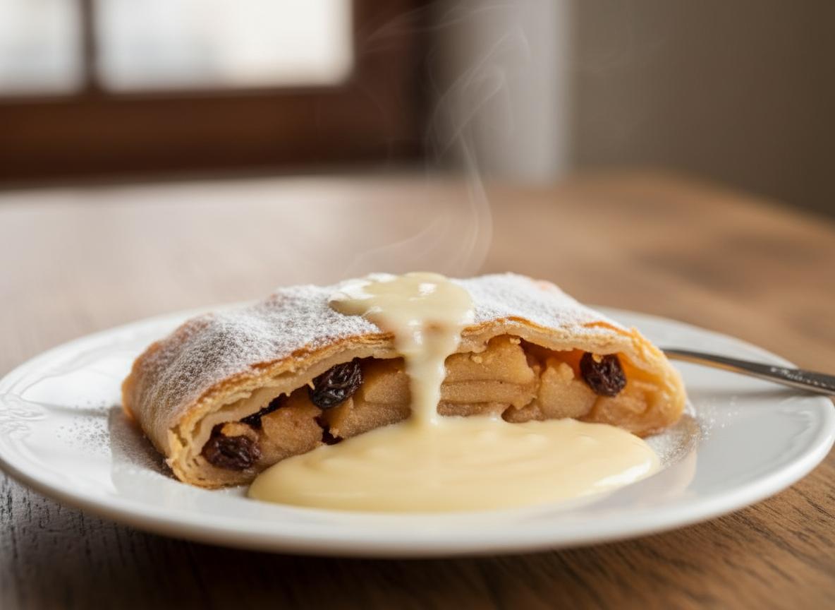 Apfelstrudel - omenastrudeli