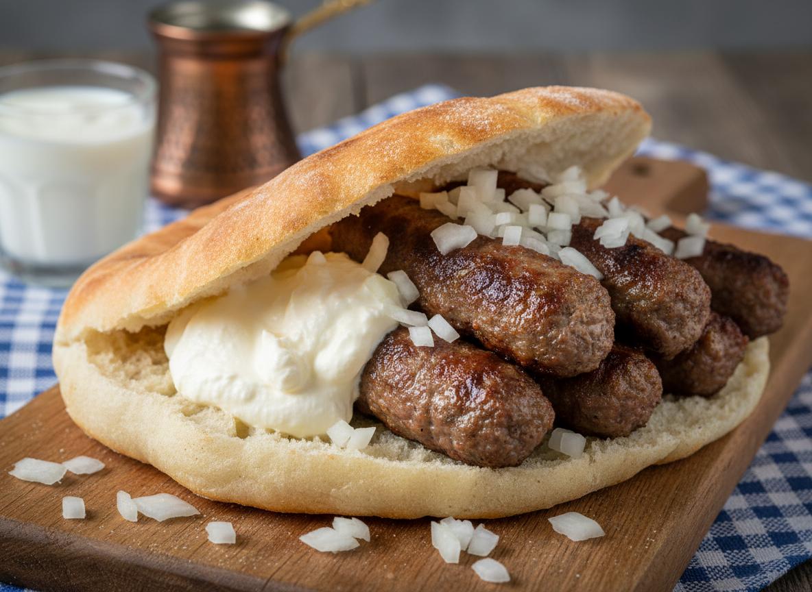 Ćevapi - grillatut lihapuikot