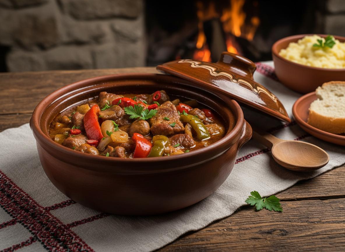 Kavarma - bulgarialainen pata