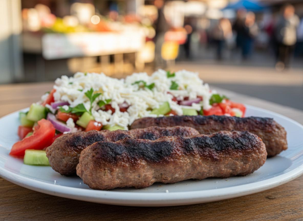 Kebapche - bulgarialainen grillimakkara