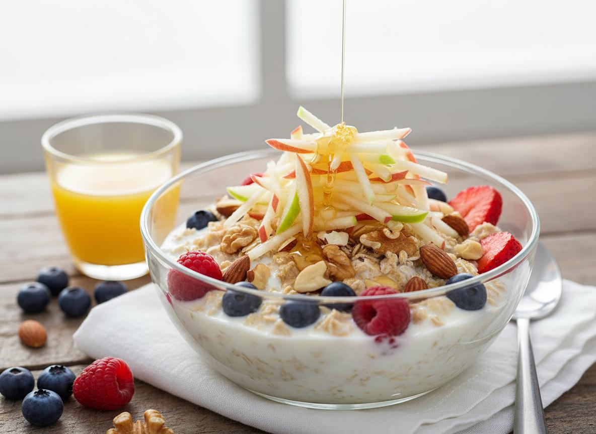 Bircher müsli - sveitsiläinen myslipuuro